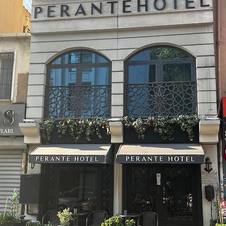 Perante Hotel Sisli Istanbul Exterior foto
